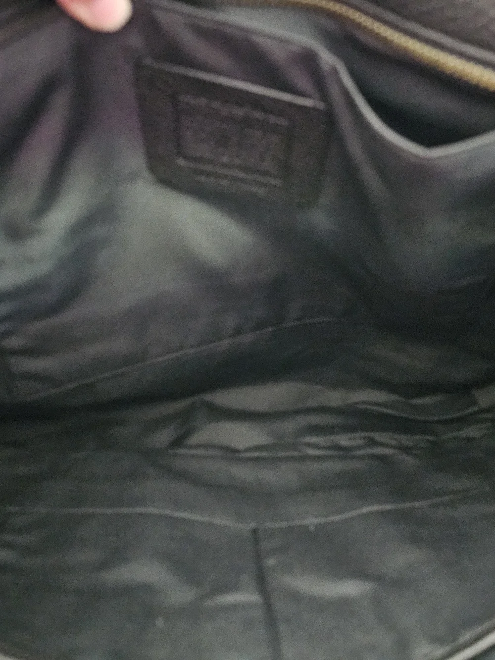 NWT! Coach Men's West Tote Colorblock Blue and Black Leather-Trim Tote Bag